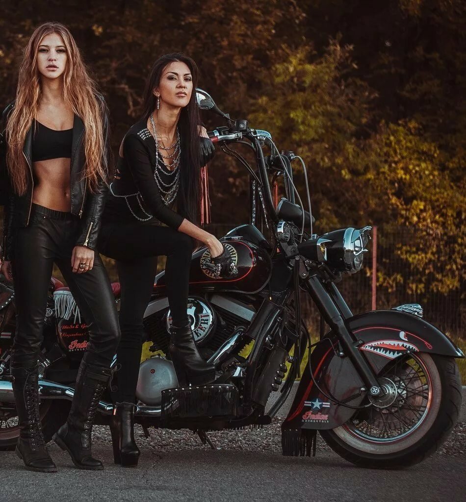 Beautiful girls and bikes in Shah Alam