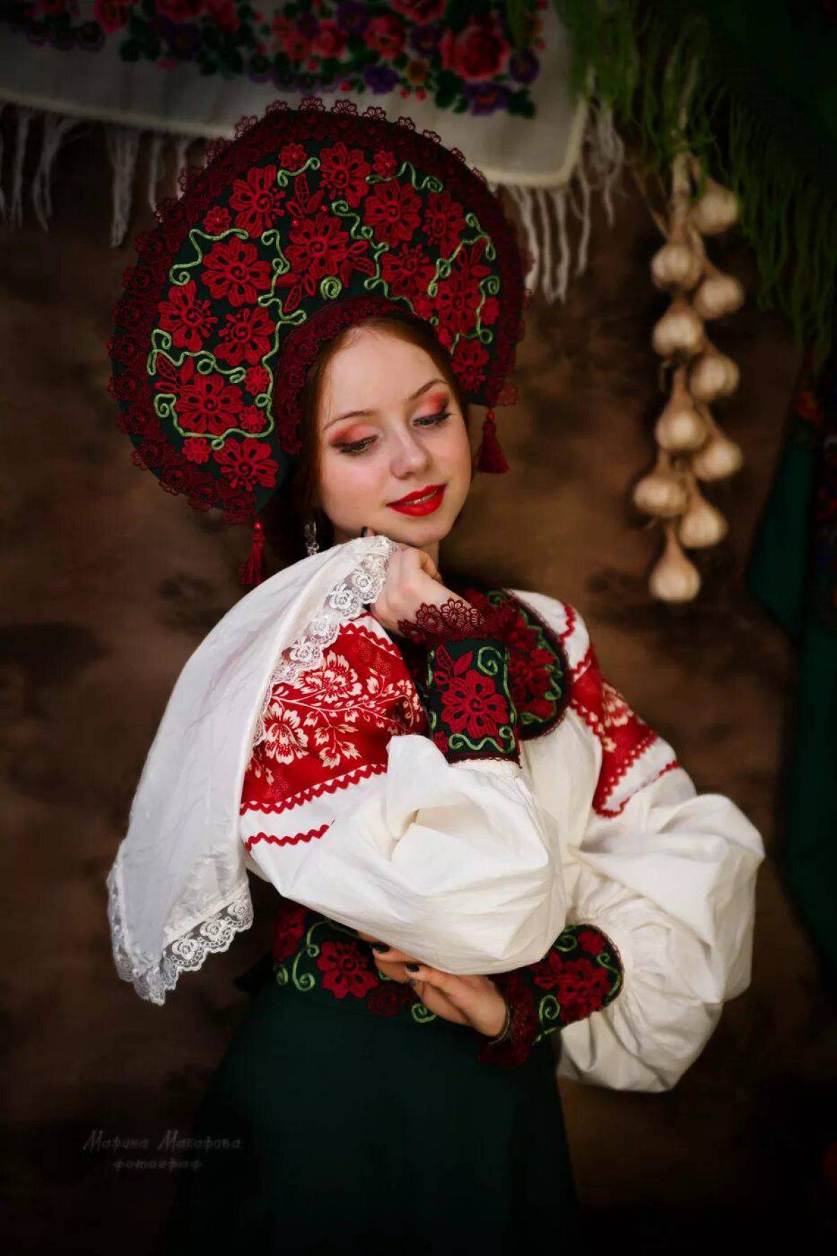 Women in Slavic costumes underwear in Shah Alam