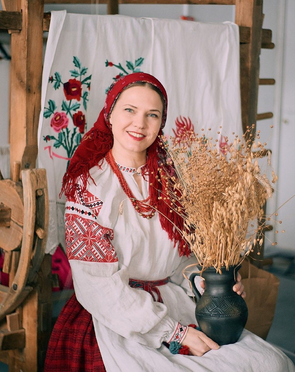 Women in Slavic costumes in Shah Alam