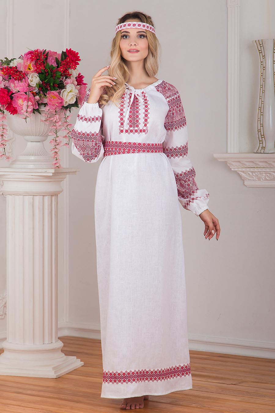 Women in Slavic costumes in Shah Alam