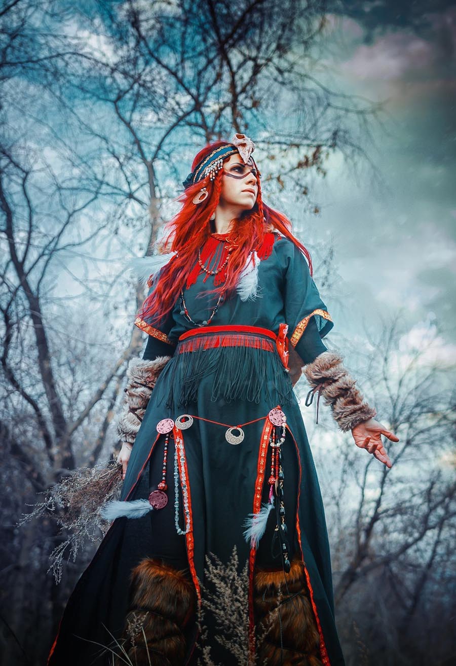 Girls in Slavic costumes underwear in Shah Alam