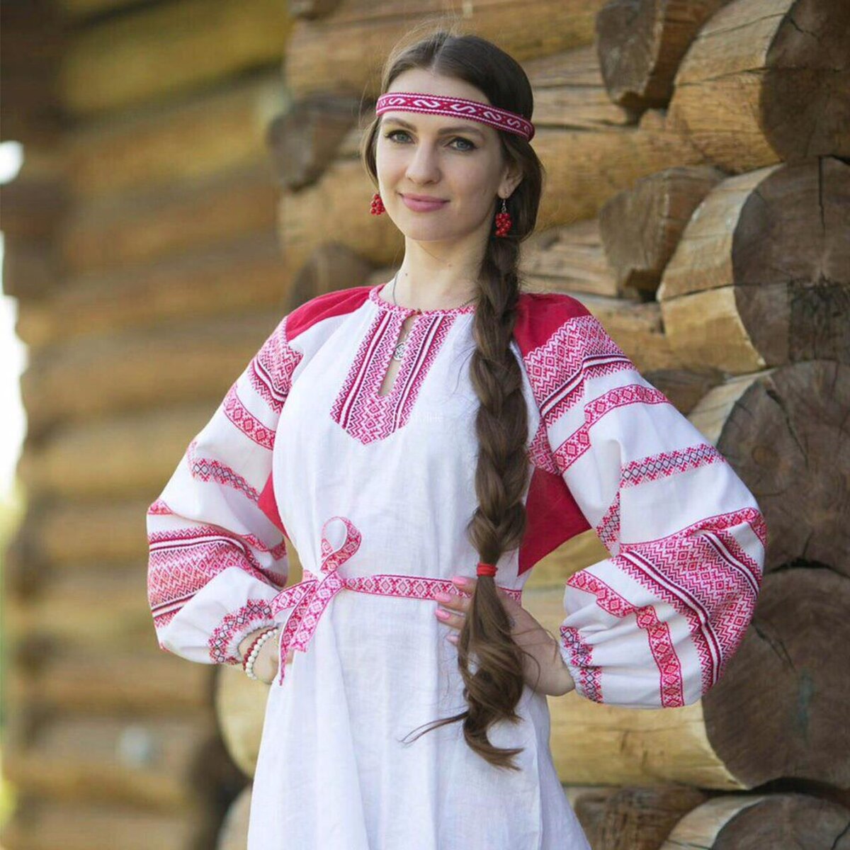 Girls in Slavic costumes in Shah Alam