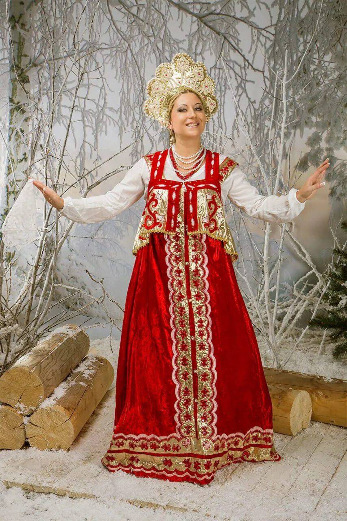 Girls in Slavic costumes in Shah Alam