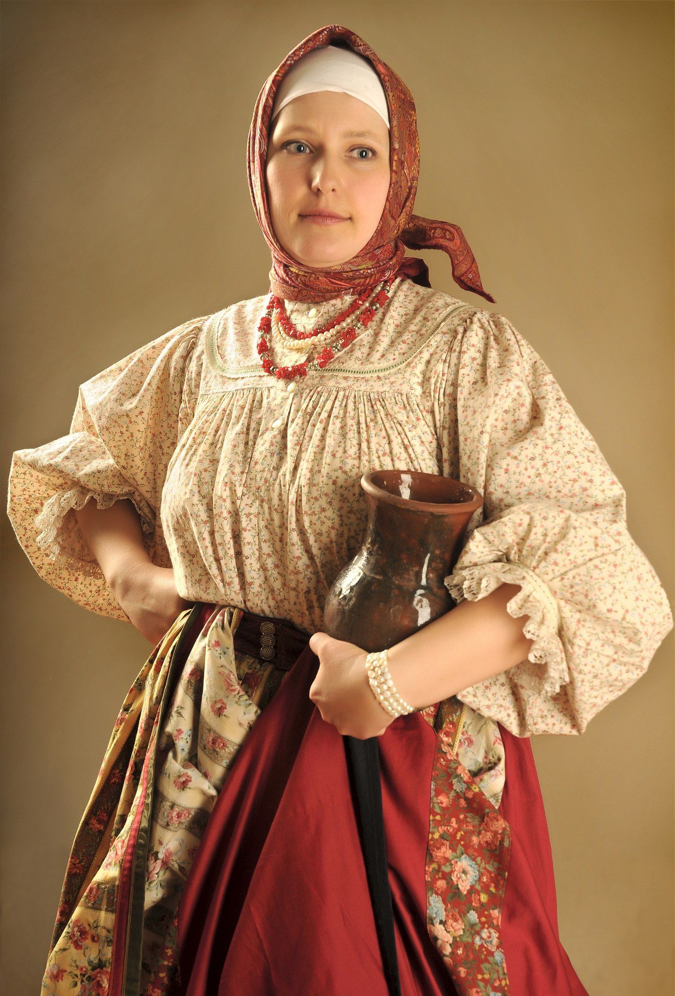 Girls in Slavic costumes in Shah Alam