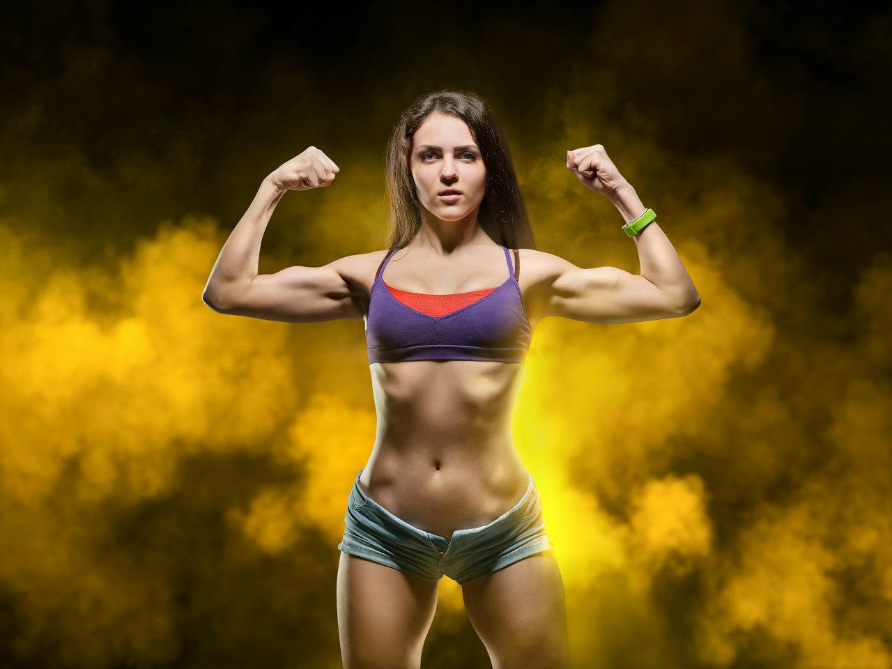 Athletic girls in Shah Alam